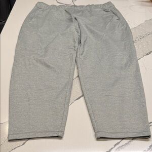 Athleta Women's Light Gray Jogger Track Pant Sz L Never Worn